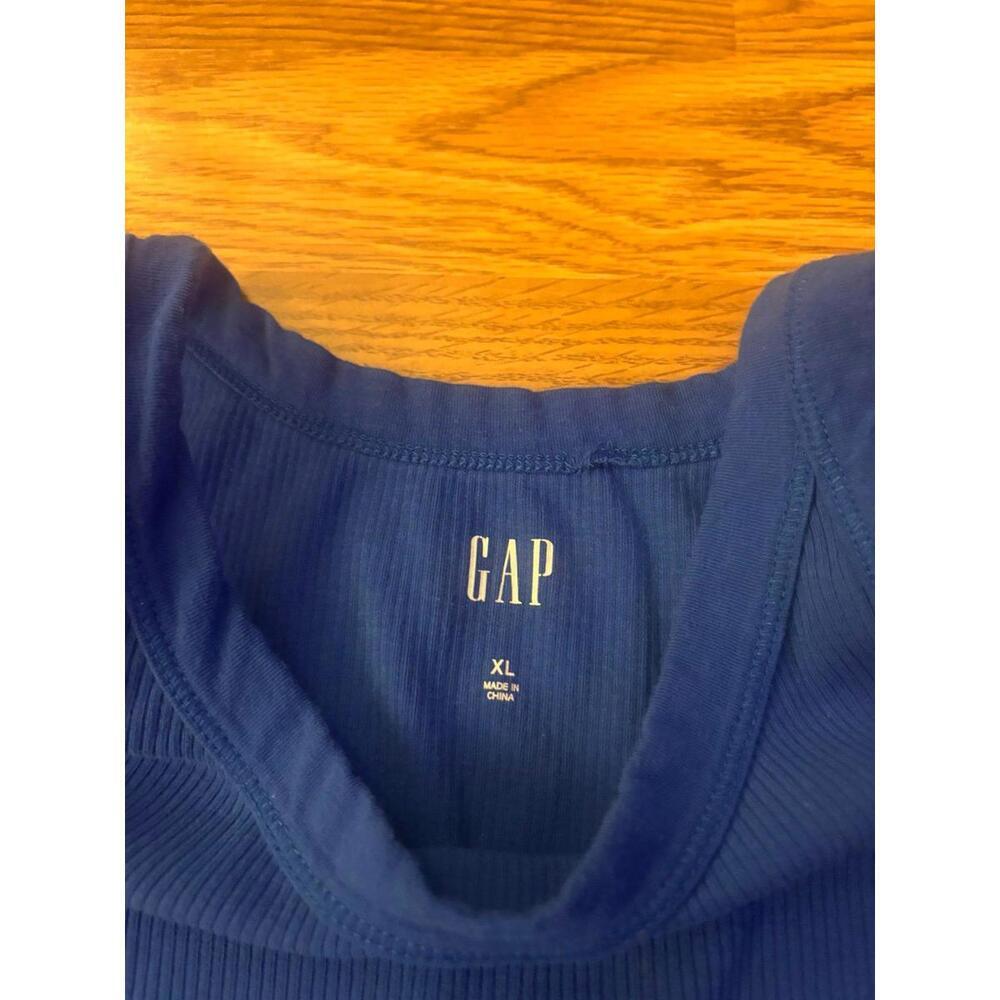 Gap Crew Neck Ribbed Tank Top Size XL - Picture 5 of 5